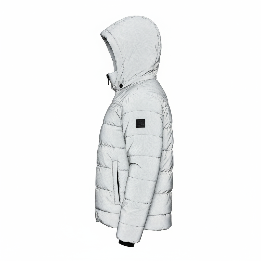 Linkerzijkant van de jas