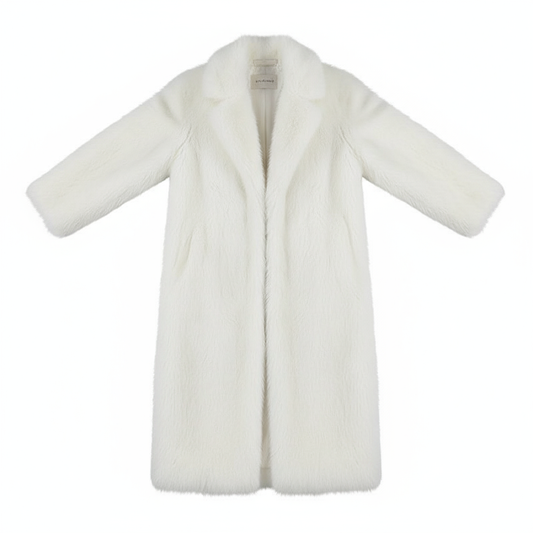 Witte bomber jakke vooraanzicht