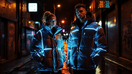 Reflekterende Vinterjakke - Hette Parka