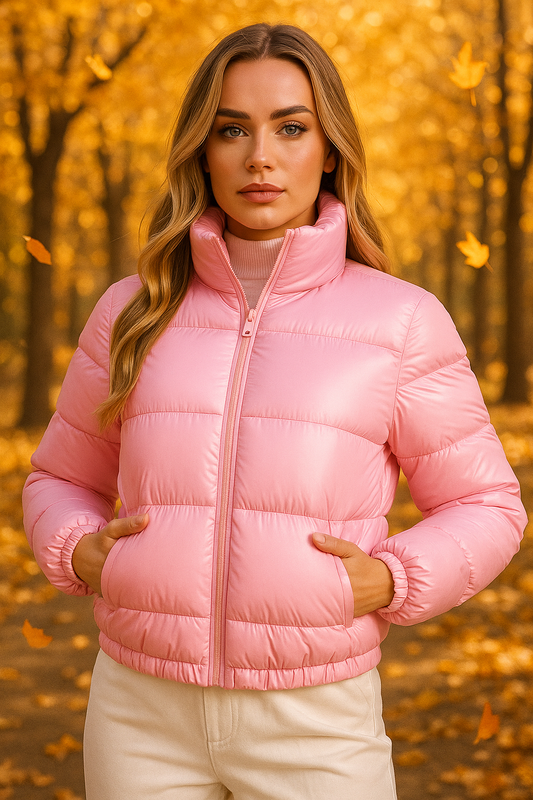 Roze jas - product focus