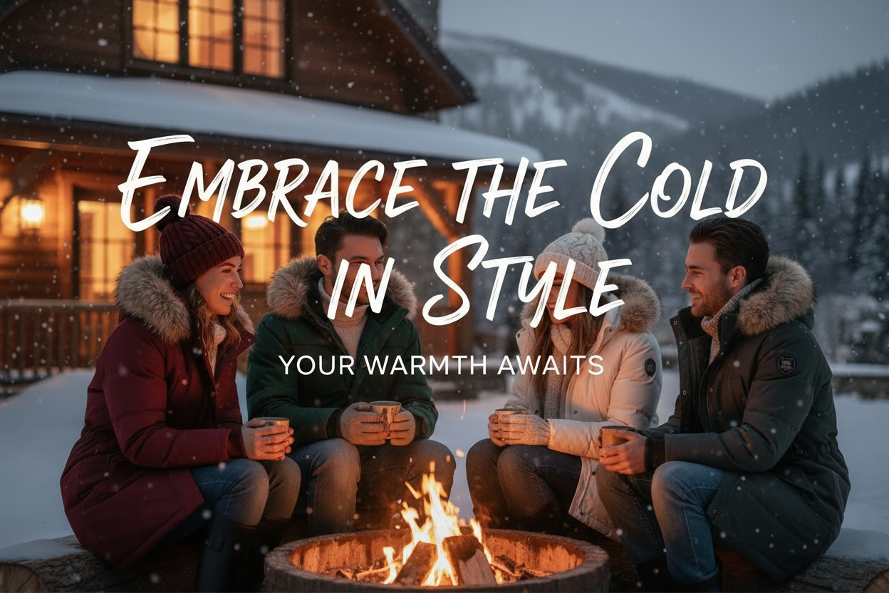 Winterjas promotie banner zonder Shop Now knop