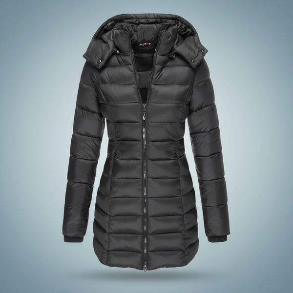 Varm og koselig vinterparka for kvinner